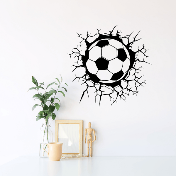 Football Breakthrough - Awesome Football Wall Art