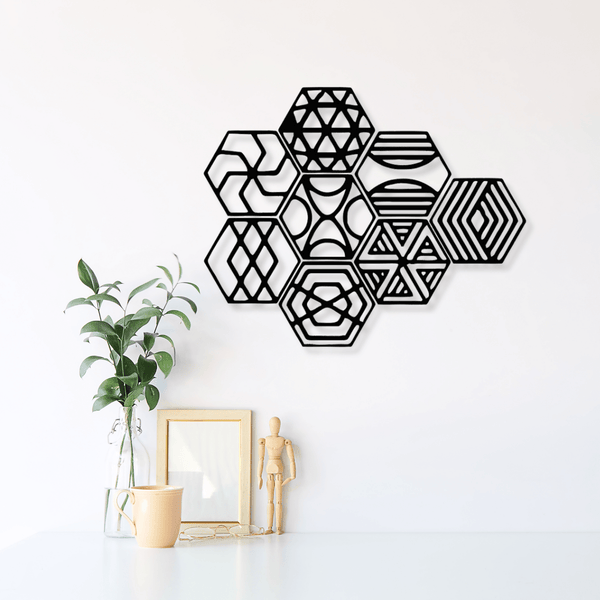 Modern Shapes - Simple Pattern Wall Art