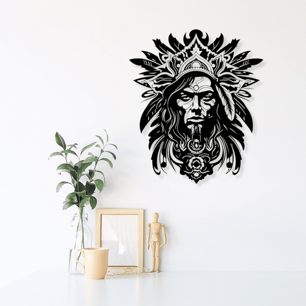 Regal Majesty - Crowned Man Wall Art