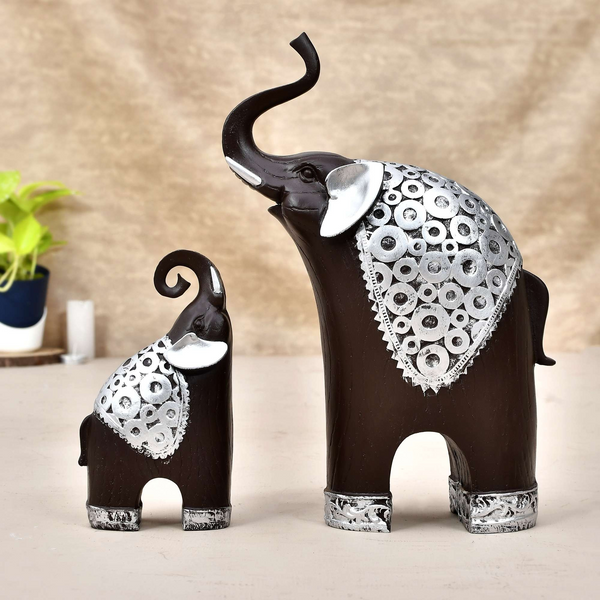 Elephant Pair Statue