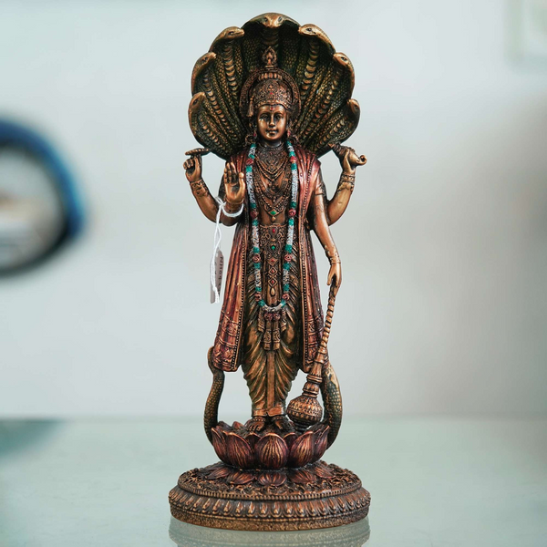 Lord Vishnu Idol: A Sacred Representation of the Preserver