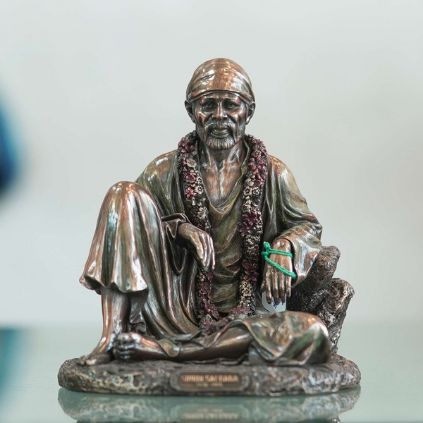 Serene and Spiritual Sai Baba Idol for Peace and Meditation