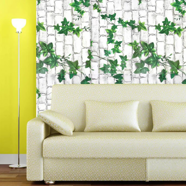 Perennial Vine Green Self-Adhesive DIY Wallpaper for Walls