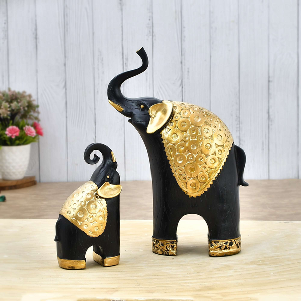 Elephant Pair Statue