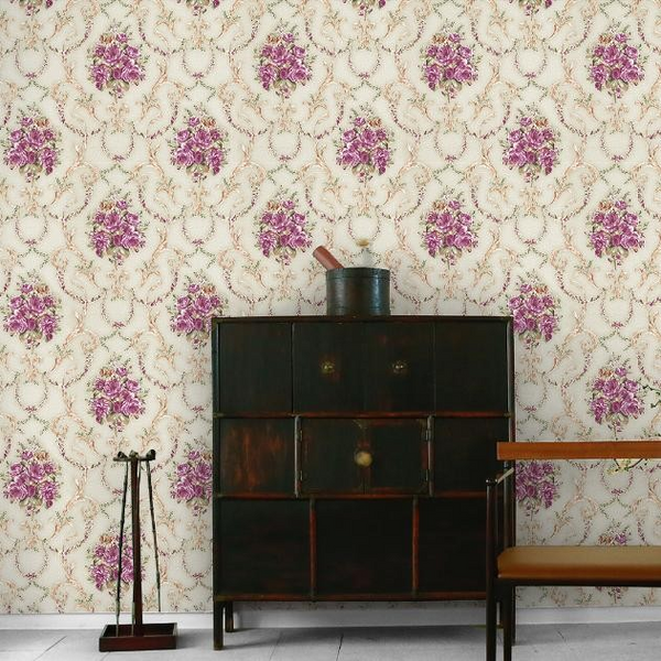 Floral Premiere Yellow DIY Wallpaper - Stylish Wall Design for 2024