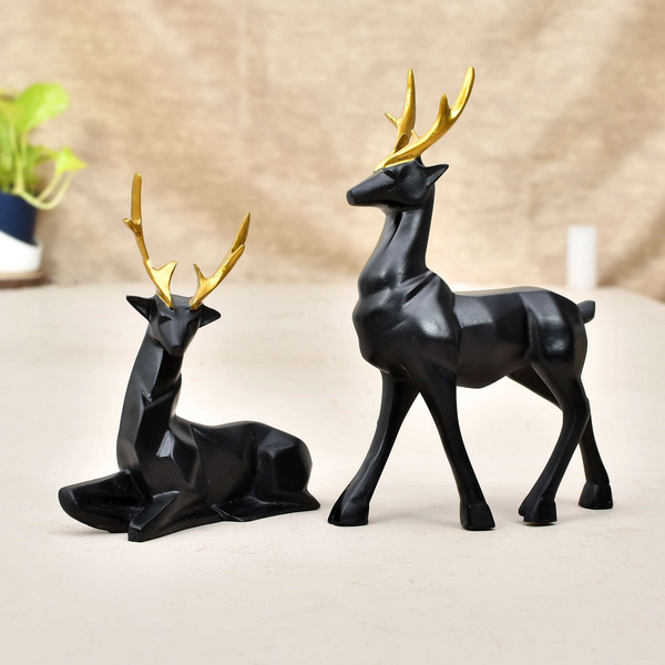 Deer Family Showpiece for Home Decor